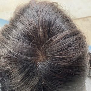 16 inch human hair silk topper from uniwigs